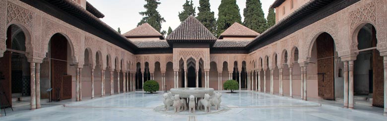 Interior courtyard Alhambra