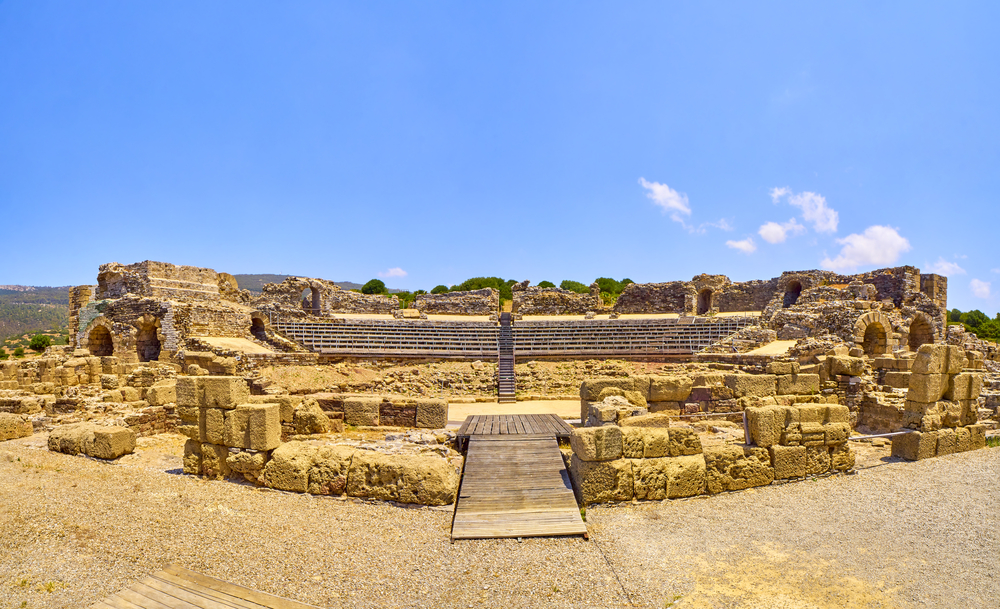 Roman ruins of the ancient Roman city of Baelo Claudia, Tarifa