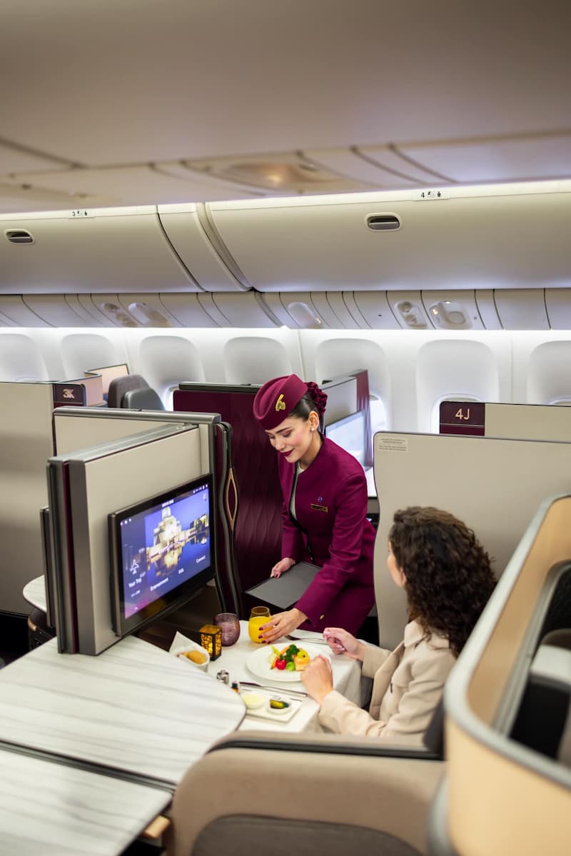 Qatar business class