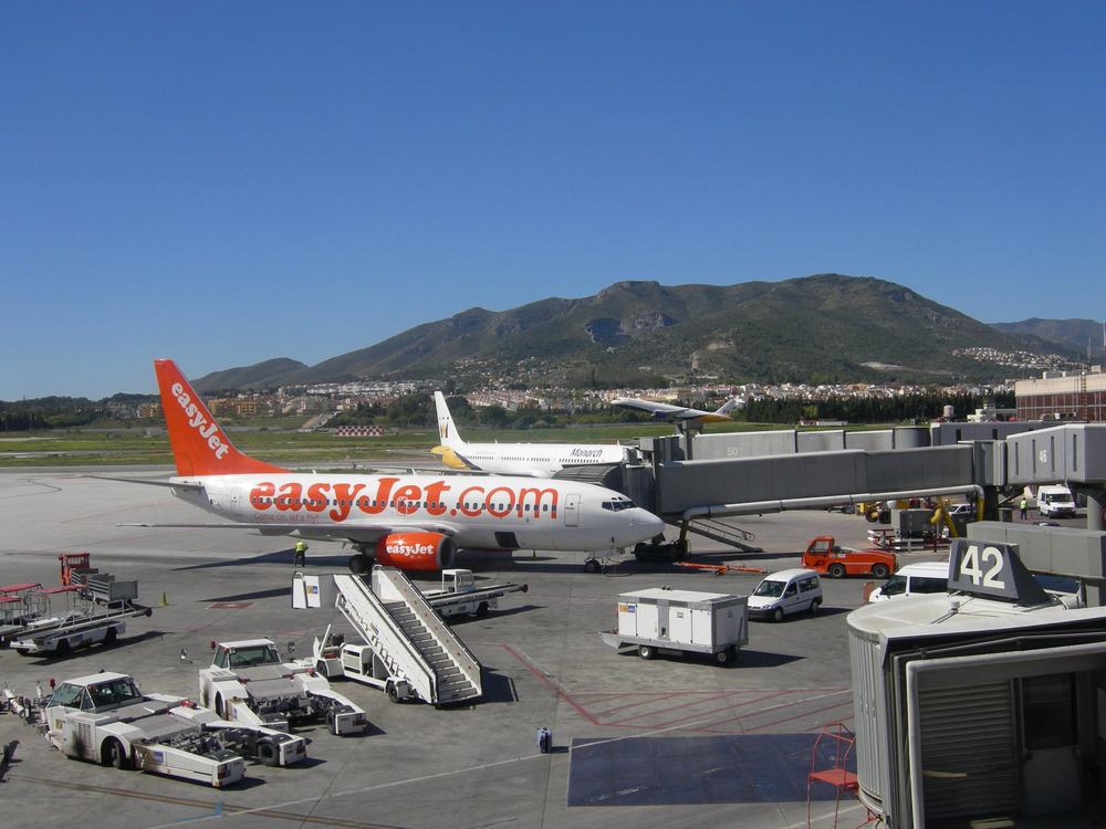 Easyjet Malaga airport
