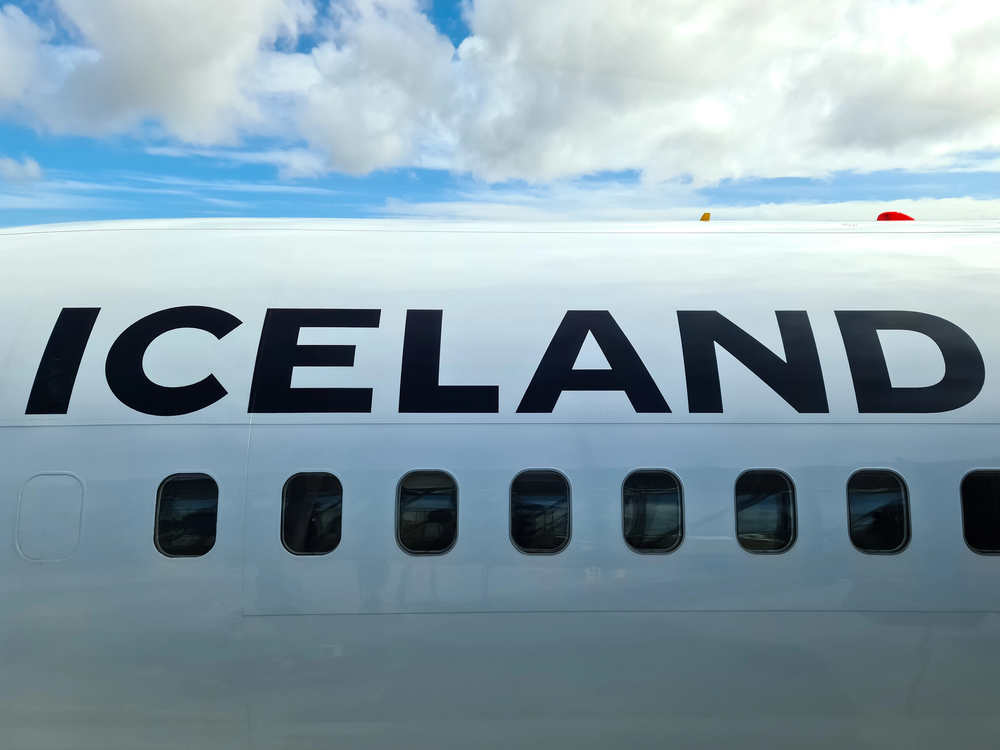Icelandair plane