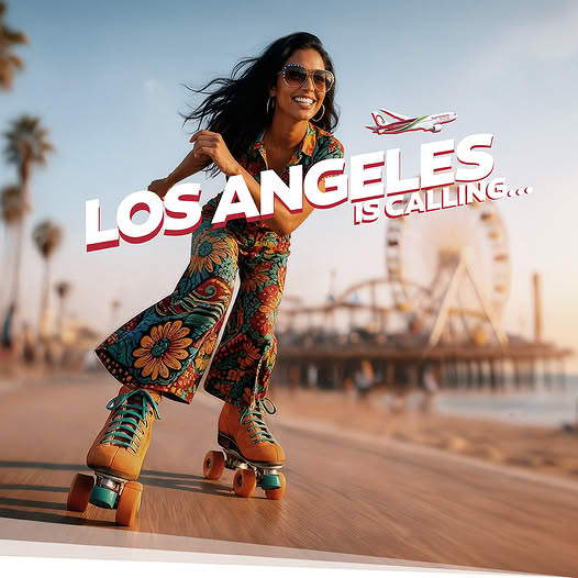 Direct flight Casablanca - Los Angeles
