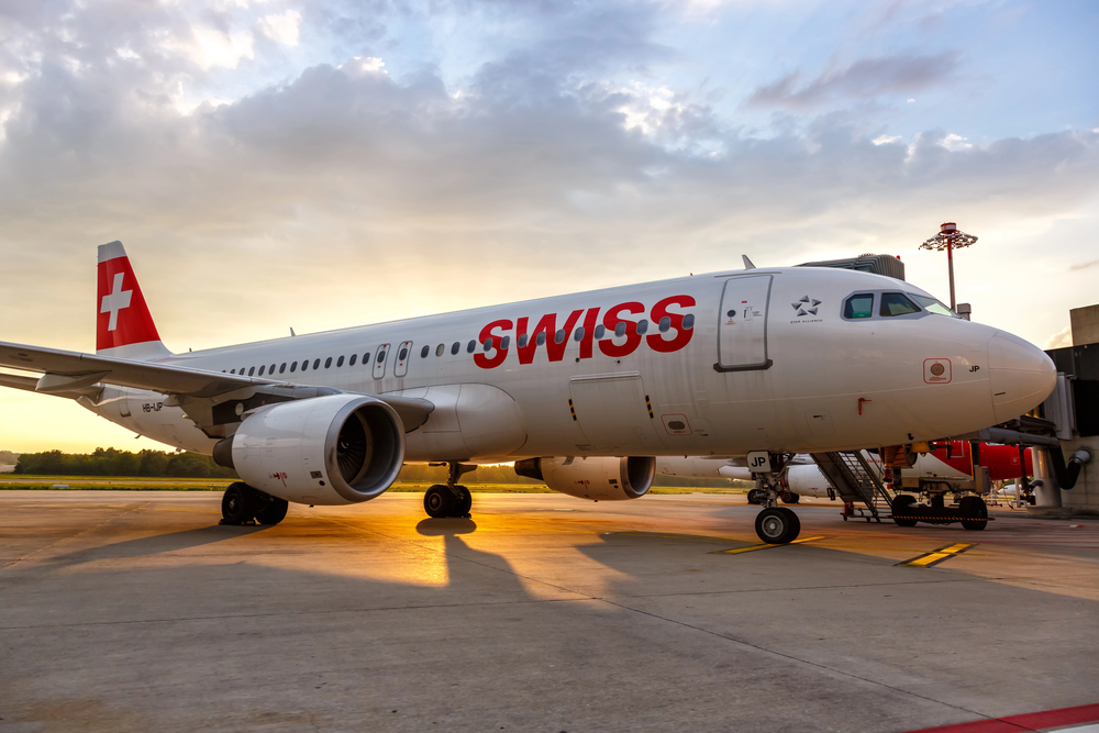 swiss flights to Malaga