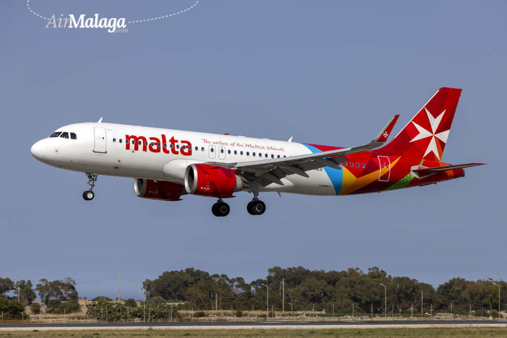 KM Malta Airlines flights to Malaga