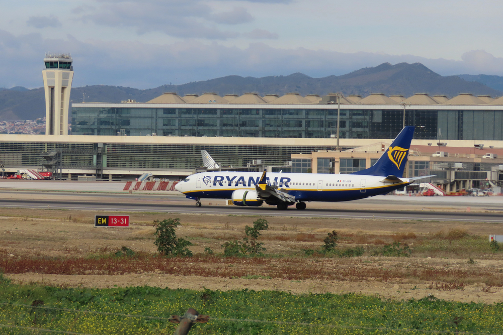 Ryanair flights to Malaga